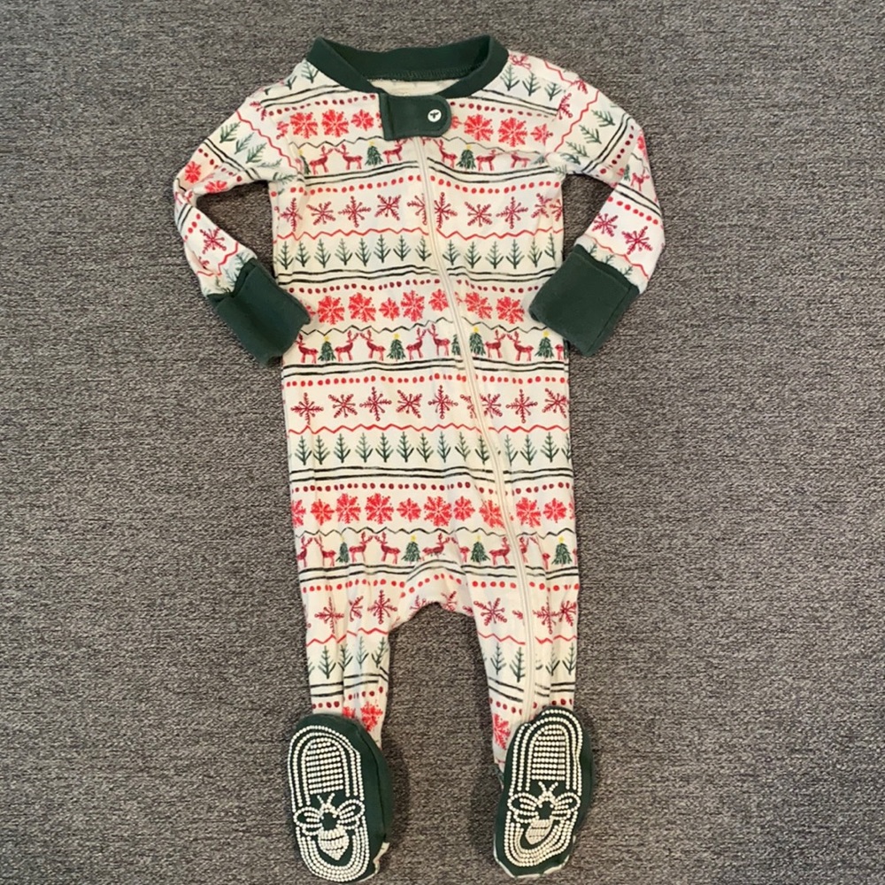 Burts Bees Zip up pajamas